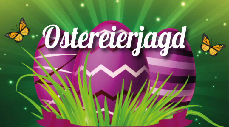 Ostereierjagd mit Schatzsuche